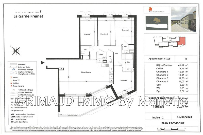 Appartement 83680